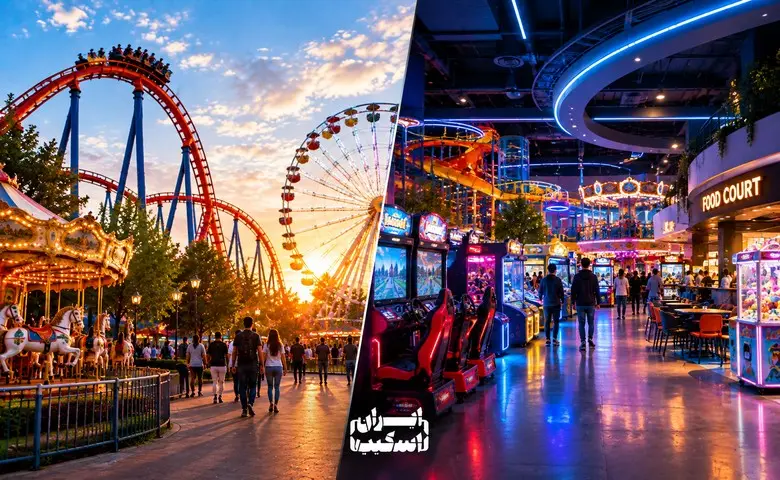 شهربازی سرپوشیده و روباز