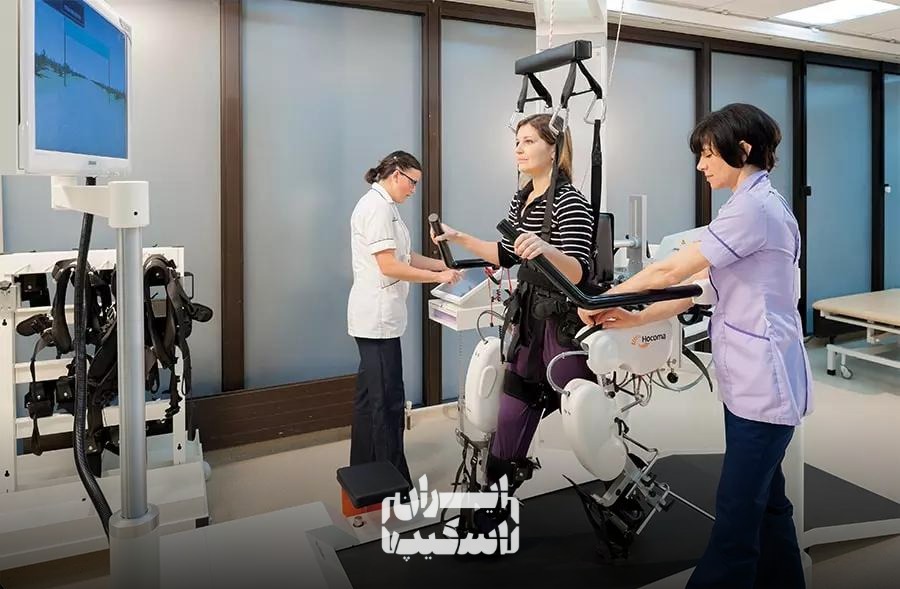 اسکلت بیرونی رباتیک برای کمک به راه رفتن و توانبخشی